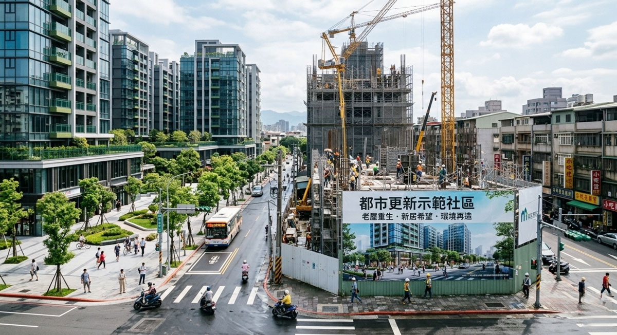 都市更新怎麼開始較不易搞混？老屋評估、申請門檻與程序一次看
